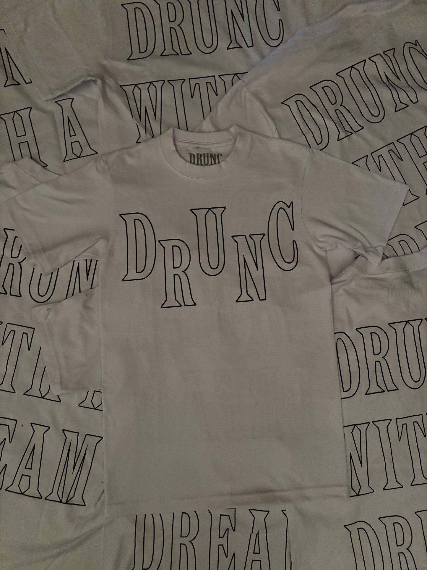 DRUNC shirt white